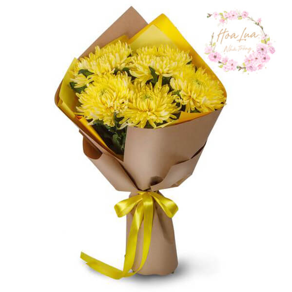 bó hoa cúc vàng tặng thầy giáo